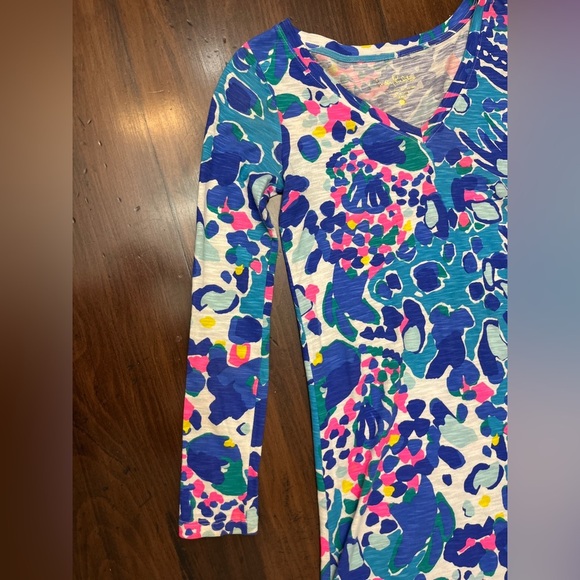 Lilly Pulitzer Paradis Dress Hit The Spot Size XXS Coastal Chic Nautical Beach - Picture 11 of 16